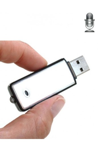 Clé USB Micro Enregistreur Espion 8 Go - 18 Heures D'autonomie